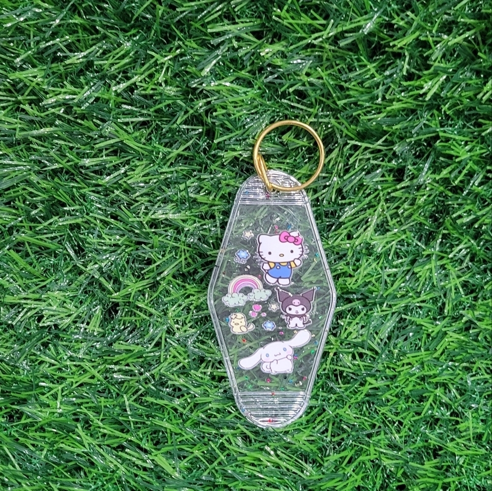 Hello Kitty and Friends Custom Keychain